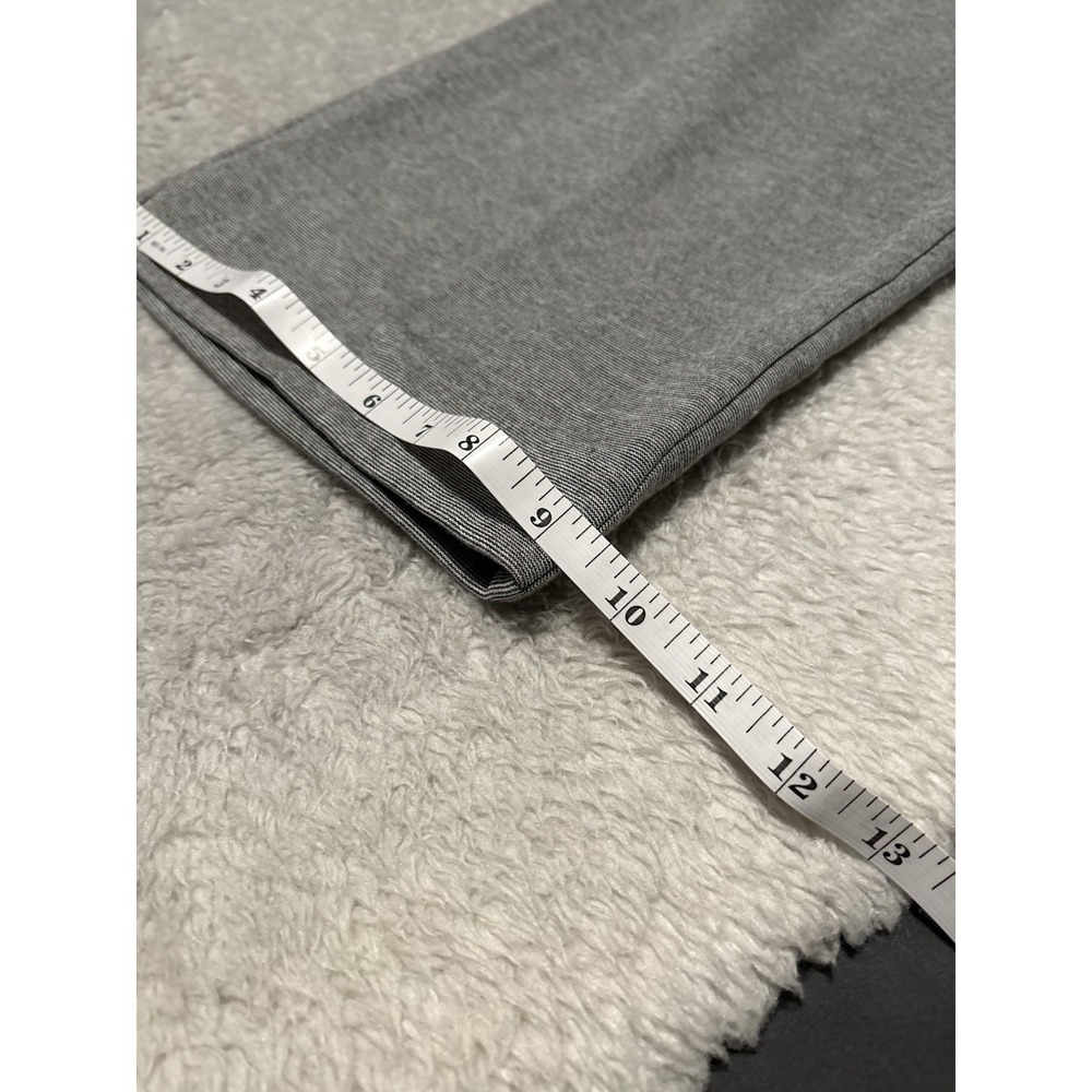 New Alfred Dunner Play Gray Pull On Pants Proportioned Short Size 12 - Picture 6 of 10
